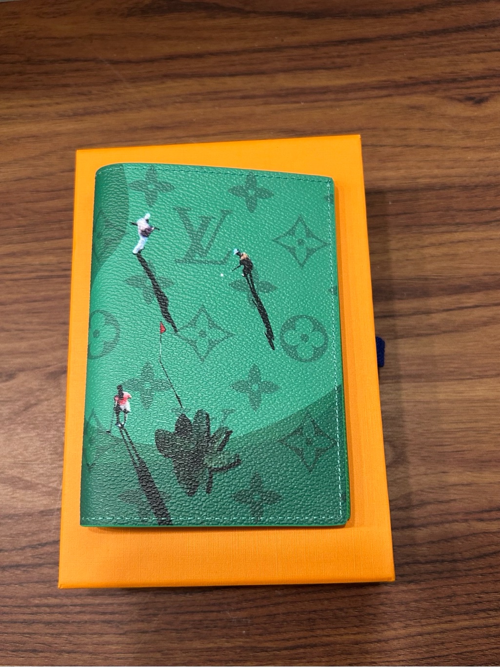 Louis Vuitton Golf Green Passport Holder Louis Vuitton Golf Green Passport Holder